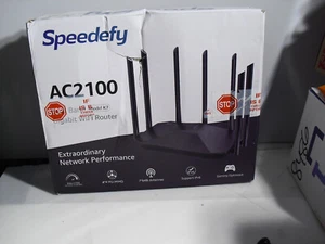speedefy ac2100 wlan router dual band giga bit model k7 - Bild 1 von 2