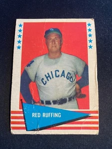 1961 FLEER BASEBALL #74 RED RUFFING! $1 SHIPPING!! - Imagen 1 de 2
