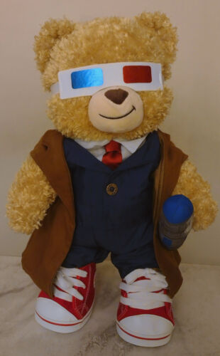 Doctor Who Build-A-Bear (BAB) Tenth Doctor (David Tennant) Blue Suit Bear NEW