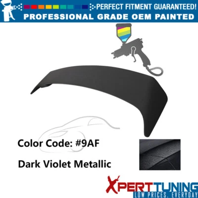 Fits 09-13 Toyota Corolla OE Style Painted #9AF Trunk Spoiler Wing W/ LED Brake Foto 1 de 4