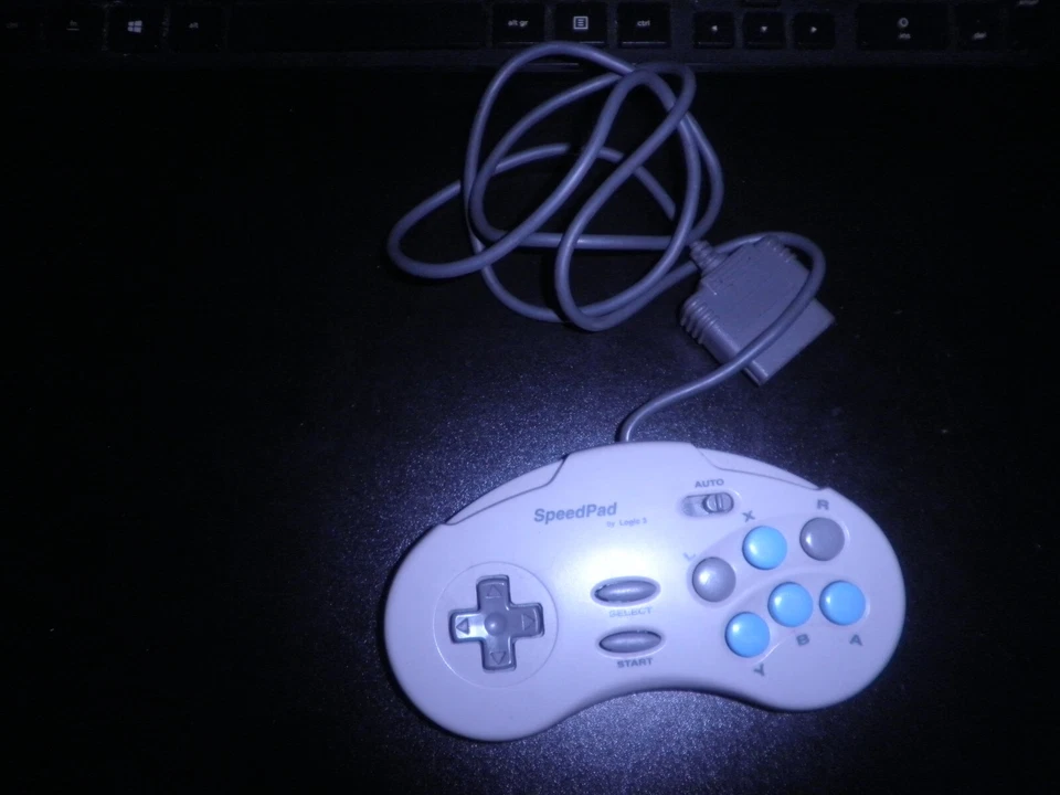 super nintendo snes speed pad controller - fully tested +working - Image 1 of 1