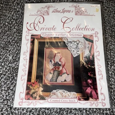 Alma Lynne “Elegant Father Christmas” Private Collection Cross Stitch Chart 1993 - Image 1 of 3