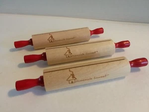 Juego casero de 3 mini bolsas de alfileres rodantes gourmet información del producto clips de revista - Imagen 1 de 44