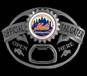 NEW YORK METS TAILGATER BOTTLE OPENER BELT BUCKLE Cover