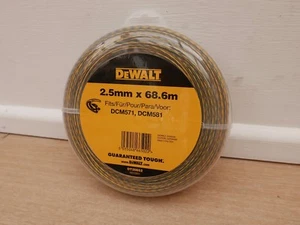 DeWALT DT20652 68 metre x 2.5mm strimmer line dcmst561 dcmas5713 etc - Picture 1 of 1