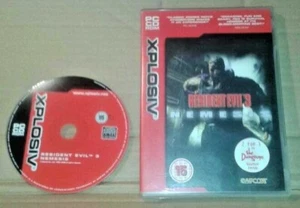 Resident Evil 3 Nemesis Windows PC CD ROM Game Horror Zombie Survival Reg free 0 - Picture 1 of 5