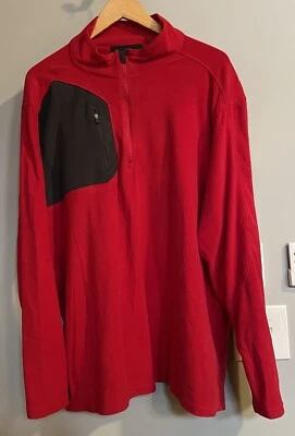 Dri Duck DDX Sweater fleece 1/4 Zip Mock Neck Chest Pocket Thermal Hunting XXL - Image 1 of 4