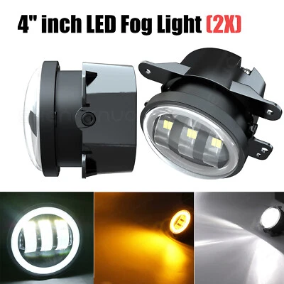 For Ford Ranger PX 2011-2018 LED Front Bumper White Fog Light Lamps Left & Right - Image 1 of 4