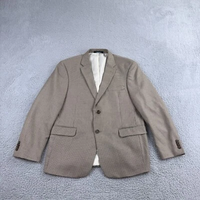 Tommy Hilfiger Blazer Hombre 40S Pata de Gallo Marrón Traje Chaqueta Abrigo Deportivo Foto 1 de 4