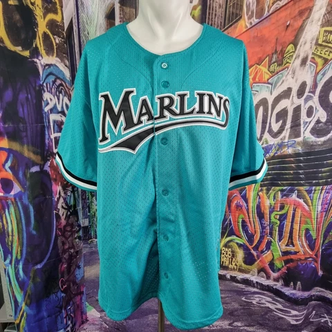 Florida Marlins Mitchell & Ness Cooperstown Jersey Dawson Size 2XL NWT (J2) XXL Cover