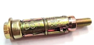 Ancoraggio scudo bullone sciolto muratura resistente fissaggi in mattoni in calcestruzzo M6 x 10 lunghi - Foto 1 di 5