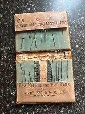 KIRBY BEARD & CO LTD Redditch, England Vintage Needle Case