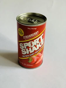 Sports Shake Power Shake 11 oz (325ml) Strawberry Flavor. (Pack of 12) - Picture 1 of 3
