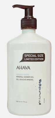 Ahava Deadsea Water  Mineral Shower Gel JUMBO 17 oz Bottle with Pump Aloe Vera - Image 1 of 4