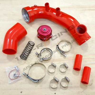 TUBO DE CARGA DE ADMISIÓN + VÁLVULA DE SOPLADO DE 50 MM Q50 para BMW N54 E88 E90 E92 135i 335i/xi Foto 1 de 4