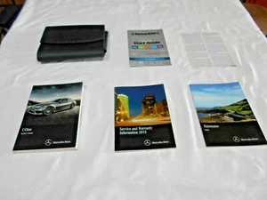2015 MERCEDES-BENZ C-CLASS C300 OWNER MANUAL 4 PC SET & MERCEDES-BENZ CASE - Bild 1 von 5