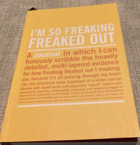 I'M SO FREAKING FREAKED OUT MINI JOURNAL**Mint Condition** - Picture 1 of 2