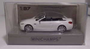 Minichamps H0 870 027332 BMW M6 Cabrio 2015 NUOVO & IMBALLO ORIGINALE - Foto 1 di 5