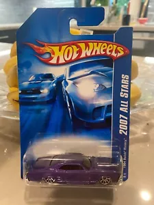 2007 Hot Wheels #140 All Stars 1964 BUICK RIVIERA Variante Viola Con Cromo 10 Sp - Foto 1 di 1