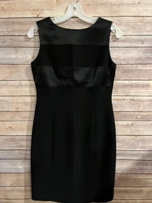 Jones New York Dress Little Black Women's Medium 4P Party Office Classic Dress - Image 1 of 4