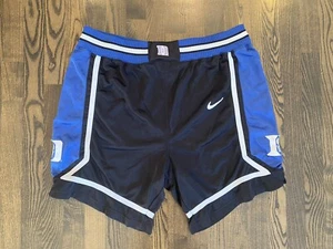 Vintage Nike DUKE BLUE DEVILS Team Issued Game Worn Shorts Size 40 - Picture 1 of 8