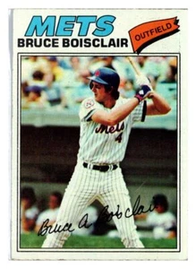 1977 Topps #399 Bruce Boisclair Free Shipping - Picture 1 of 2