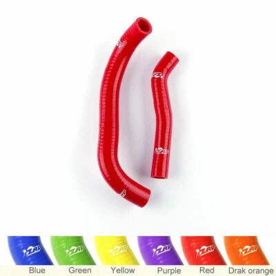 Red  Silicone Radiator Hose For 2003-2008 Suzuki Quadsport Z400 	LTZ400 2x4 - Image 1 of 4