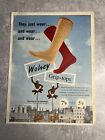 Wolsey - Grip-tops Socks - Vintage Advertising - Original Advert - November 1956