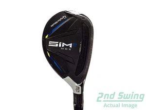 TaylorMade SIM2 MAX Rescue Hybrid 3 Hybrid 19° Graphite Stiff Right 41.0in - Picture 1 of 10
