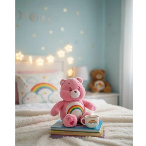 Care Bears Cheer Bear Heatable Plush – Warm Microwavable Kids Comfort Plush - Picture 1 of 4