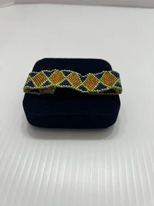 Pulsera de cuentas de semillas estilo nativo americano - Imagen 1 de 15