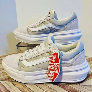 Baskets VANS Old Skool Overt Plus CC M 6,5 W 8 gris blanc ComfyCush VN0A7Q5ELGX - Photo 1/8