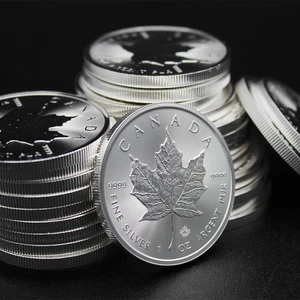 Maple Leaf 2025 Charles III. Kanada 5 $ Silber(BU) Uncirculated* - Bild 1 von 5