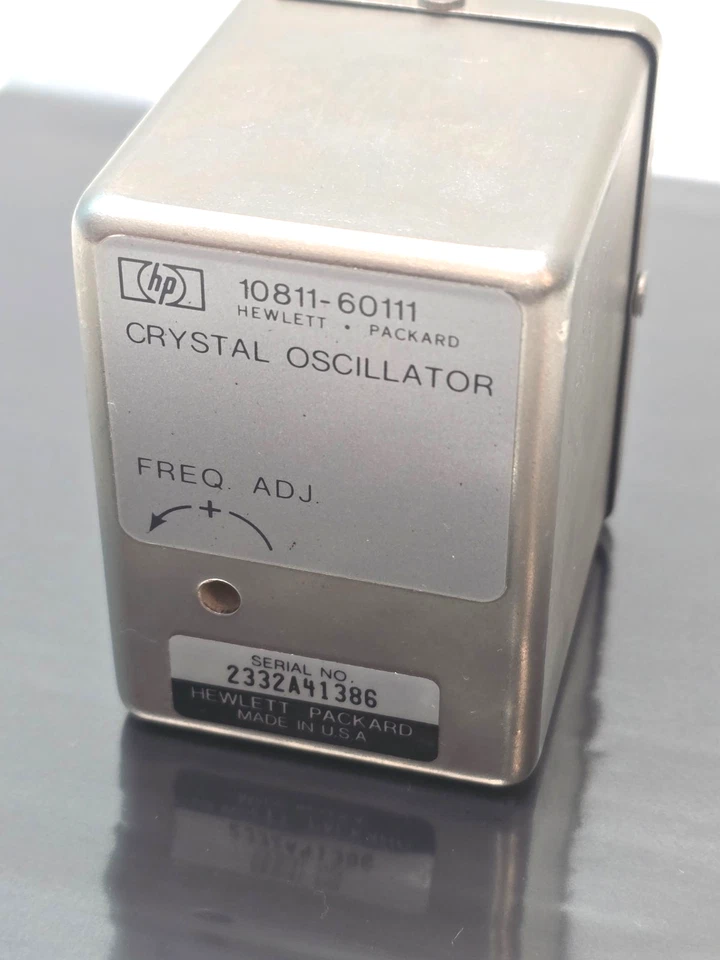 HP 10811-60111 10 MHz High Stability Crystal Oscillator FREE SHIPPING - Image 1 of 4