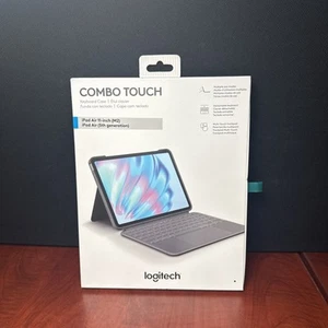 Logitech - Combo Touch für iPad Air 11 Zoll (5. Gen) Tastatur (5324) Neu - Bild 1 von 5