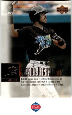 2001 Upper Deck #268 Fred McGriff - Image 1 of 2