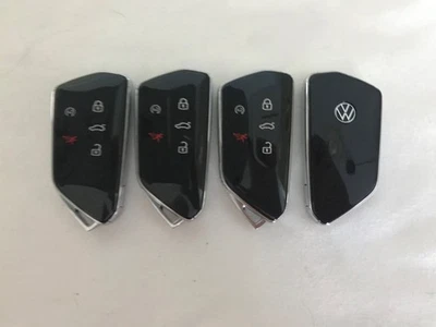 Lot 4 OEM VW VOLKSWAGEN SMART KEY REMOTE FOB 5H0959753 BK NBGFS1901S used MINT - Image 1 of 4