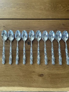 Southern Living Gallery Ovale Suppenlöffel Edelstahl Besteck 10 Stück - Bild 1 von 17