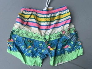 Vintage RRB Boys Swim Trunks Alligator Size 7 - Picture 1 of 9
