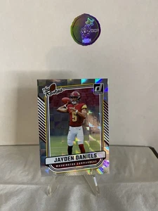 2024 Panini Donruss JAYDEN DANIELS The Rookies #TR-37 Rookie RC Commanders - Picture 1 of 2