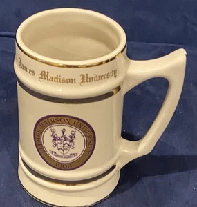 James Madison University Virginia Mug WC Bunting Co Pottery - Picture 1 of 6