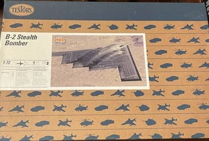 Testors 7571 B-2 Stealth Bomber USAF Heavy Strategic Bomber Scale Model OPEN BOX - Picture 1 of 3