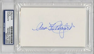 Ann Rutherford SIGNIERTE 3x5 Karteikarte Vom Winde verweht PSA/DNA HANDSIGNIERT - Bild 1 von 1