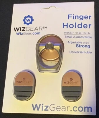 WizGear Universal Ángulo Ajustable Fuerte Soporte para Dedos con Clips Nuevo Foto 1 de 2