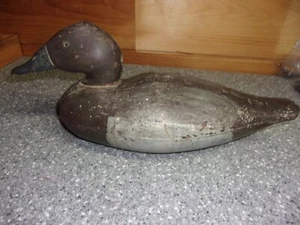 H54 Early hard to find Dodge duck decoy Hen Canvasback hollow - Picture 1 of 5