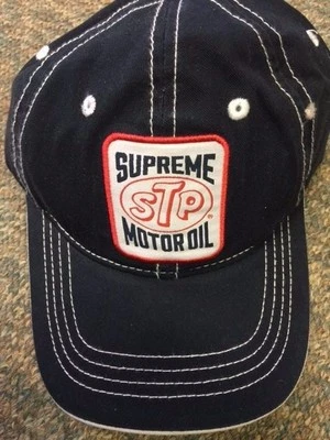 STP Licensed, STP Supreme Motor Oil Black Baseball Cap (NEW) - Image 1 of 3