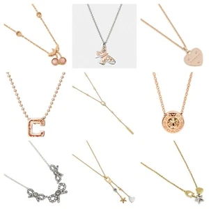 NWT Coach Accessories Necklace Multi Gold/RoseGold/Silver - Picture 1 of 43