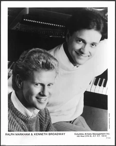 Ralph Markham Kenneth Broadway Original Agency Promo Photo Classical Piano - Picture 1 of 1