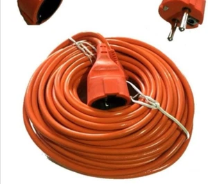 30 Metri Cavo Prolunga PRESA SCHUKO Elettrica Corrente Maschio Femmina 30 MT Top - Foto 1 di 3