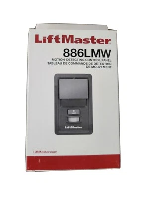 LiftMaster Model 886LMW Motion-Detecting Control Panel - Brand New - Image 1 of 2